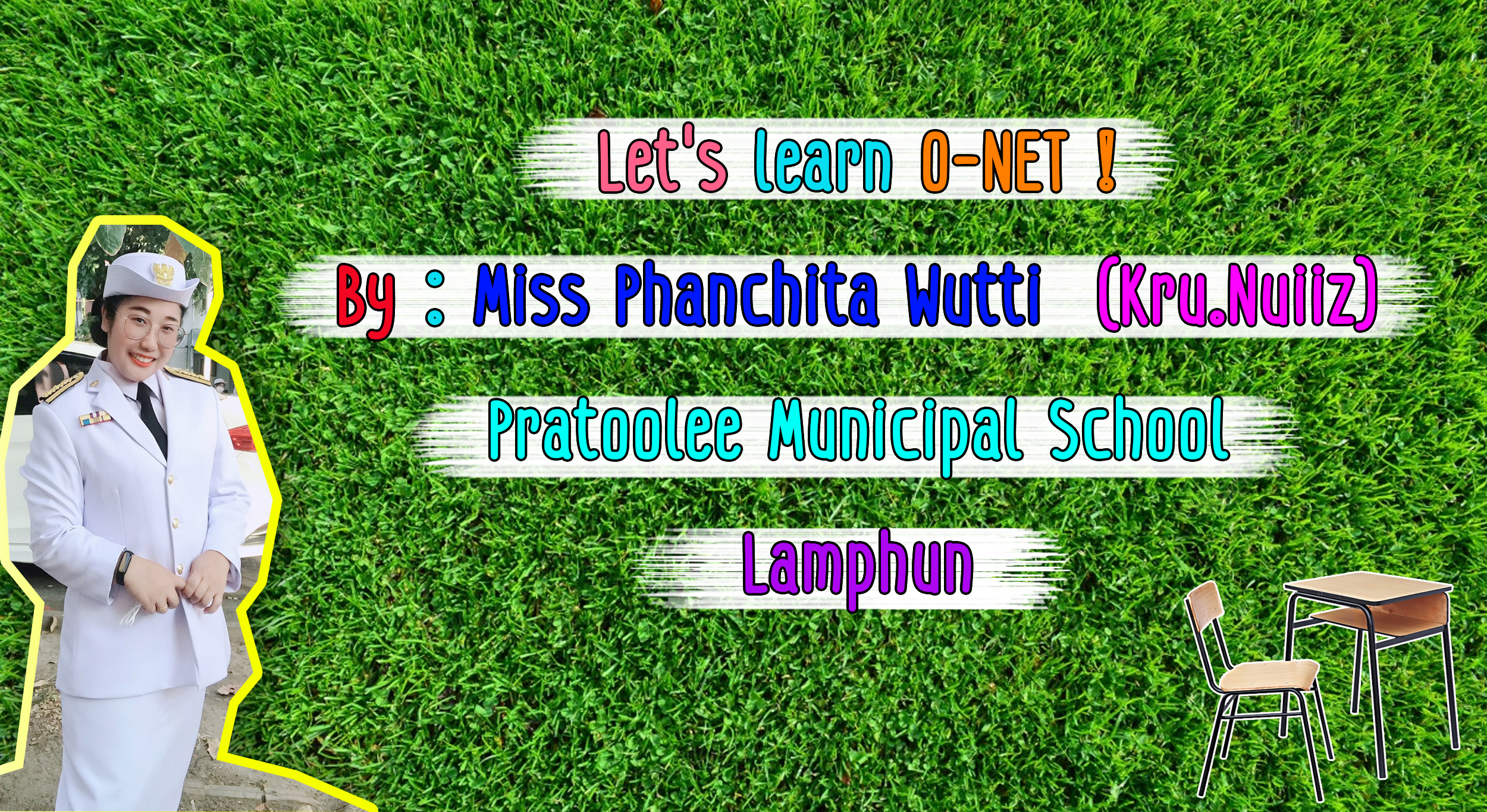 English (ONET) ชั้นประถมศึกษาปีที่ 6 ครูพัณณ์ชิตา วุฒิ